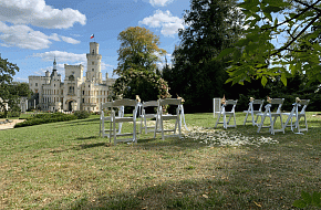 Horní zahrada Zámku Hluboká