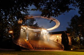 Otáčivé hlediště v Českém Krumlově