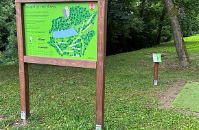 Discgolfové hřiště v Týně nad Vltavou