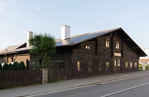 Alpská architektura Volary