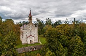 Kostel Montserrat u Mutné: Díky, které zůstaly v krajině