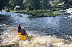 Po řece - Vyšší Brod - Branná