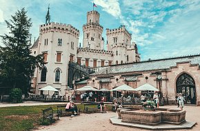 Vyhlídková věž zámku Hluboká