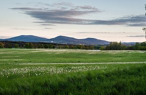 První tři vrcholy Novohradských hor