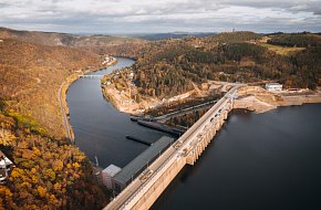 Nejvyšší betonová přehradní hráz u nás