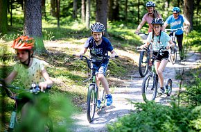 Singletrack Lipno - rodinná terénní cyklotrasa