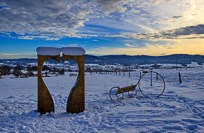 Vyhlídka Dřevěné srdce Evropy