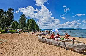 Vodní sporty a pláž na Windy pointu