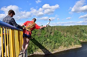 Bungee na Zvíkově