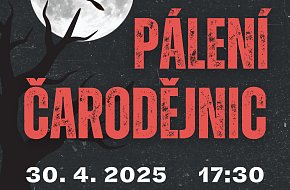 Čarodějnice v městském parku Jindřichův Hradec