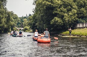 Po vodě z Krumlova do Zlaté Koruny