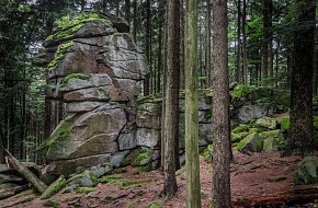 Geocaching na Novohradsku - Skalní trasa
