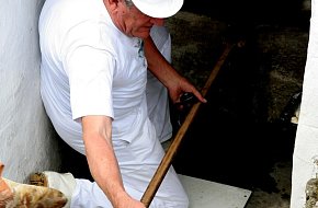 Chléb z obecní pece v Lenoře