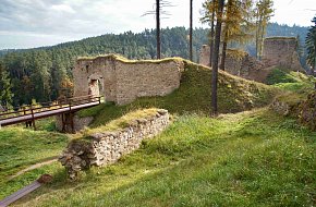 Burg Pořešín mit Burgenmuseum