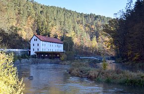 Táborská dětská trasa podél vody