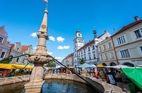 Lázeňská Třeboň s trhem