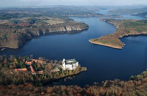 Nejhlubší vodní nádrž s největším objemem vody u nás