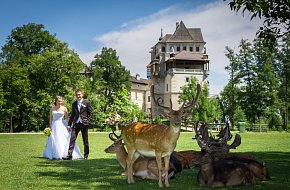 Zámek Blatná a zámecký areál