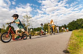 Rodinná trasa na Hluboké kolem Munického rybníka