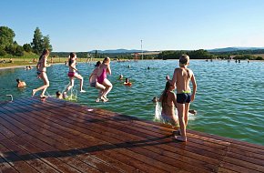 Přírodní koupaliště Lazna