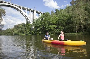 Na vodu na Lužnici nejkrásnější úsek Tábor-Bechyně
