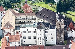 Černá věž na zámku v Jindřichově Hradci