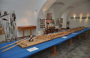 Muzeum řeky Otavy a voroplavby na zámku Střelské Hoštice