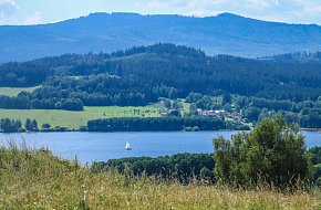 Největší přehradní nádrž a vodní plocha v Česku