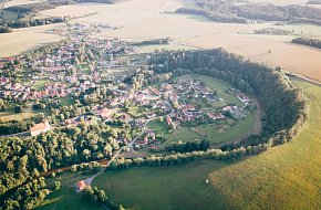 Cyklotrasa Velešín - Roudné