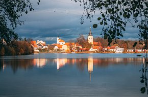 Cyklotrasa z Netolic do Lhenic