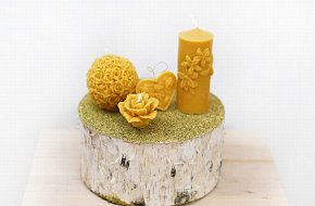 Kurz výroby svíček ze včelího vosku