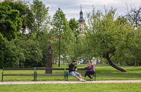 Cesta za koupáním na Borovansku
