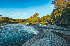 Na kole podél Otavy