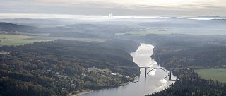 Největší přehrada na Vltavě - mototip