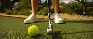 Adventure minigolf Hluboká