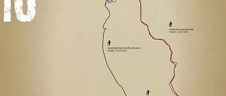 Trasa tam, kde pomalu začíná Lipno