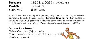 4. ročník akce Noční běh/chůze Volyní