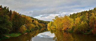 1. Toulavy-Weg - Lužnice-Tal-Weg