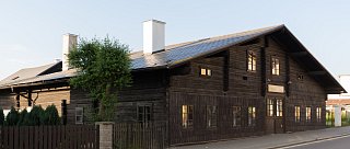 Alpská architektura Volary