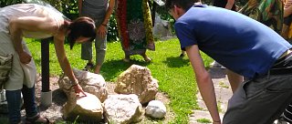 Horniny pro lidi v muzeu Semenec