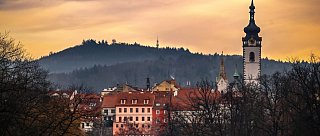 Vánoční věž v Písku