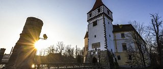 Kouzelné kluziště na zámku Blatná