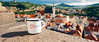 Ze Zámku Český Krumlov k Ptačímu hrádku na Dubík