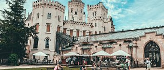 Vyhlídková věž zámku Hluboká