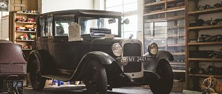 Muzeum historických vozidel Pořežany - mototip