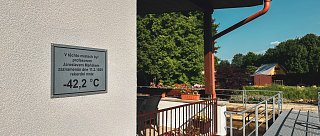 Nejnižší naměřená teplota na našem území