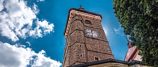 Vyhlídková věž kostela Nanebevzetí Panny Marie