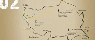 Z Borové Lady na Tobiášovu Huť a zpět