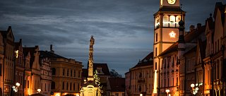 Třeboň - náměstí a historické centrum