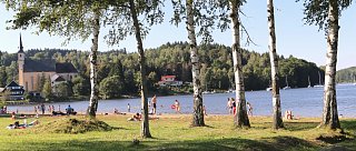 Pláž Dolní Vltavice